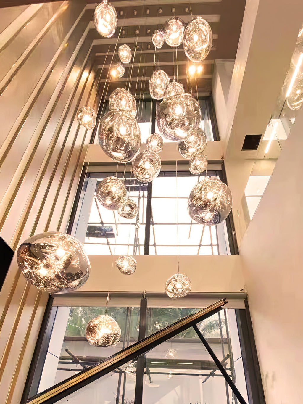 Solara Pendant Lamp Irregular Cluster Sculptural