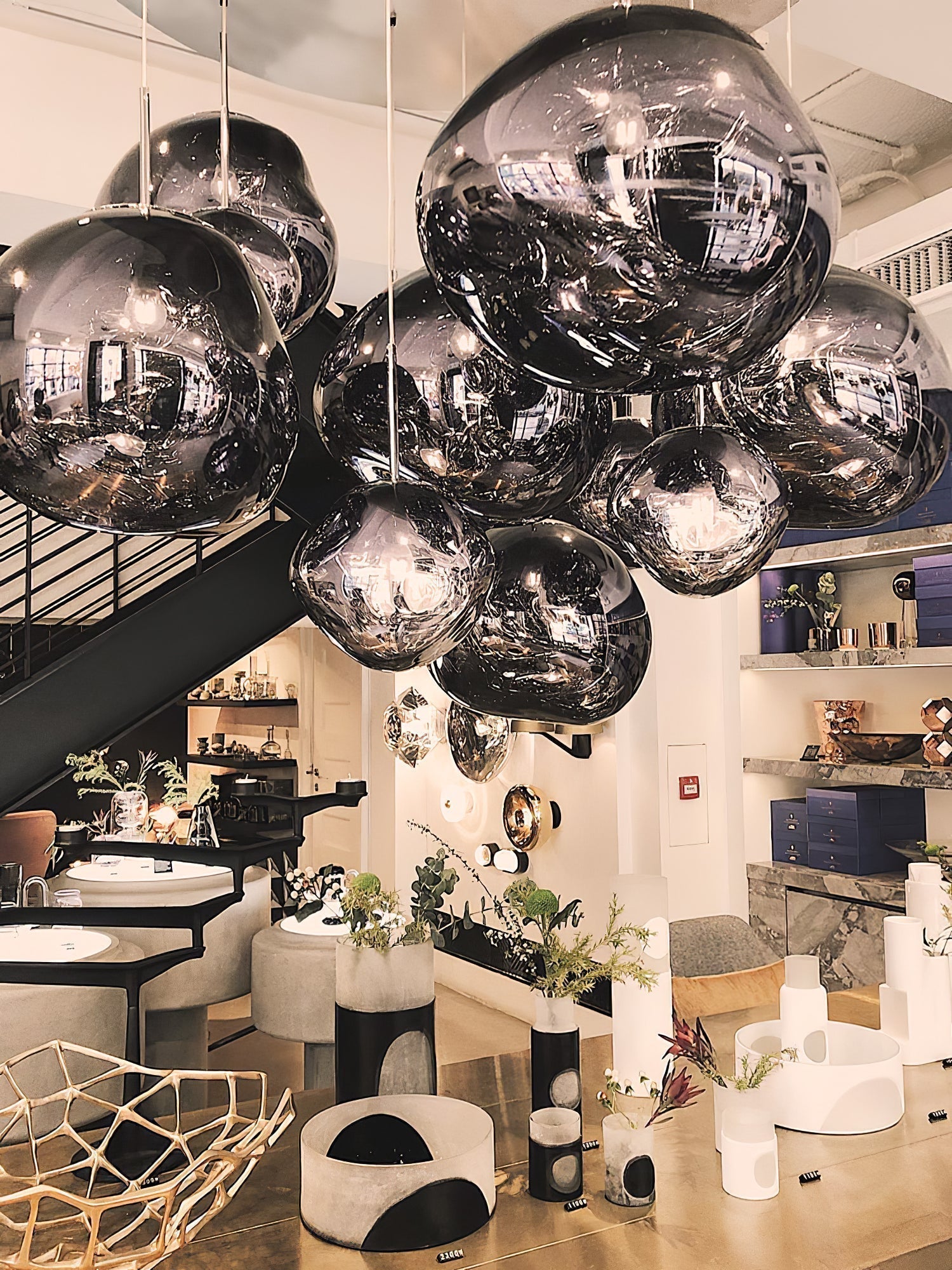 Solara Pendant Lamp Irregular Cluster Sculptural