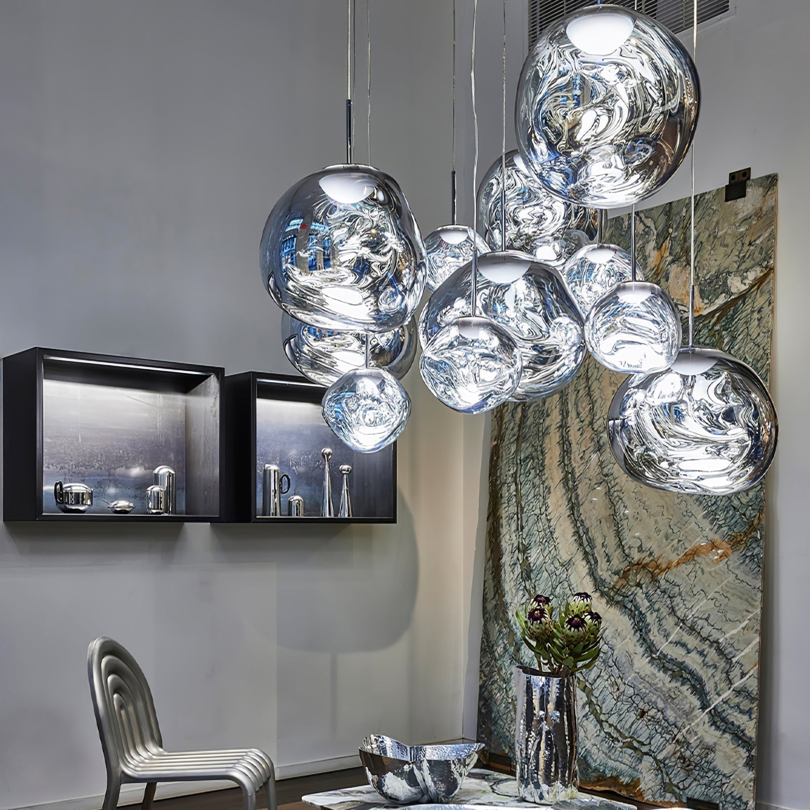 Solara Pendant Lamp Irregular Cluster Sculptural