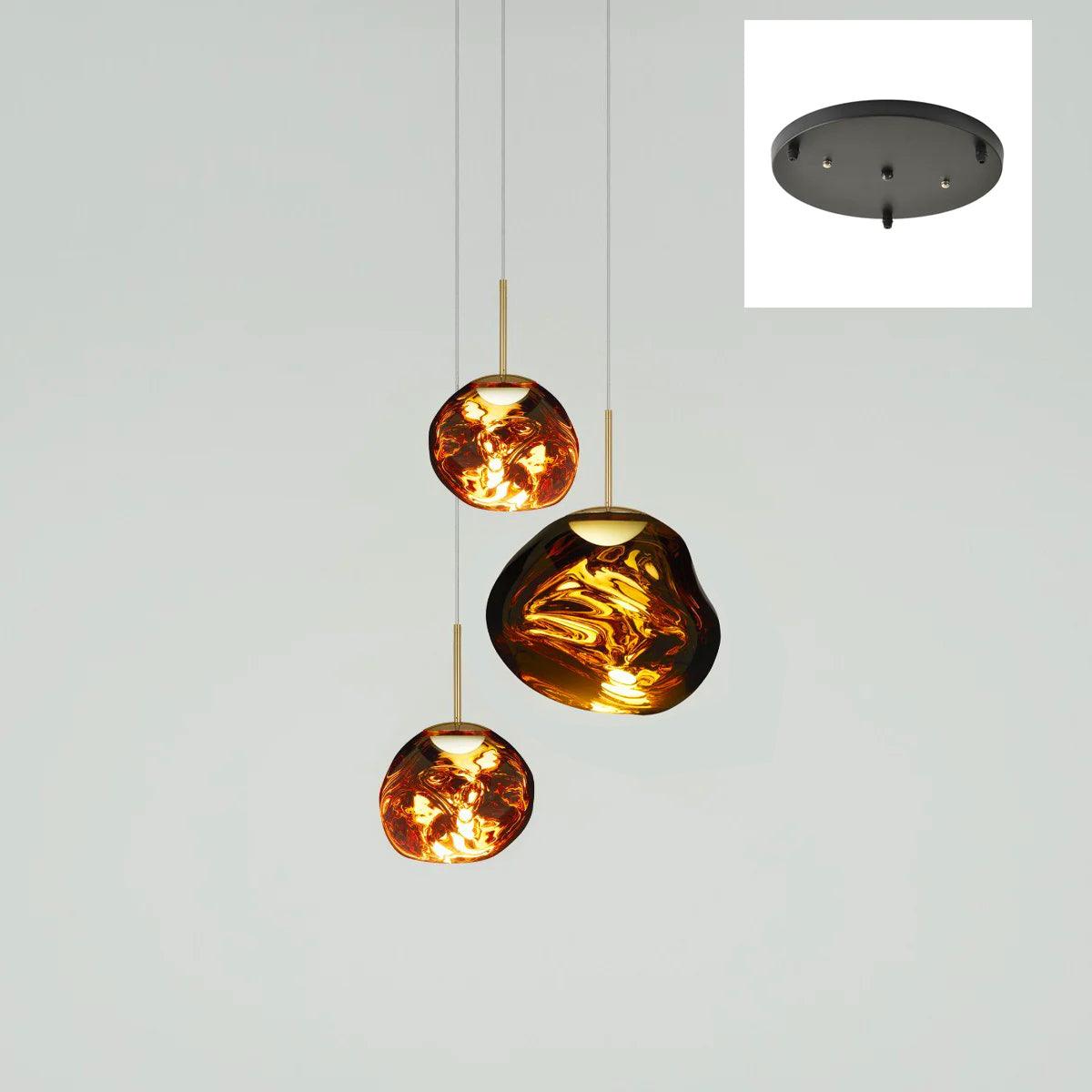 Solara Pendant Lamp Irregular Cluster Sculptural