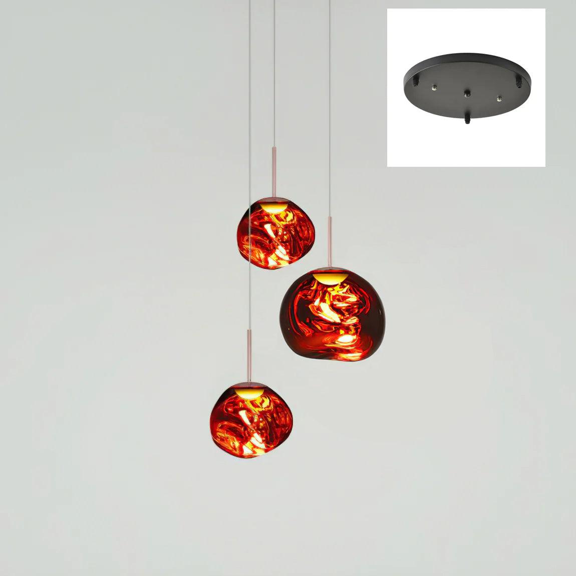 Solara Pendant Lamp Irregular Cluster Sculptural