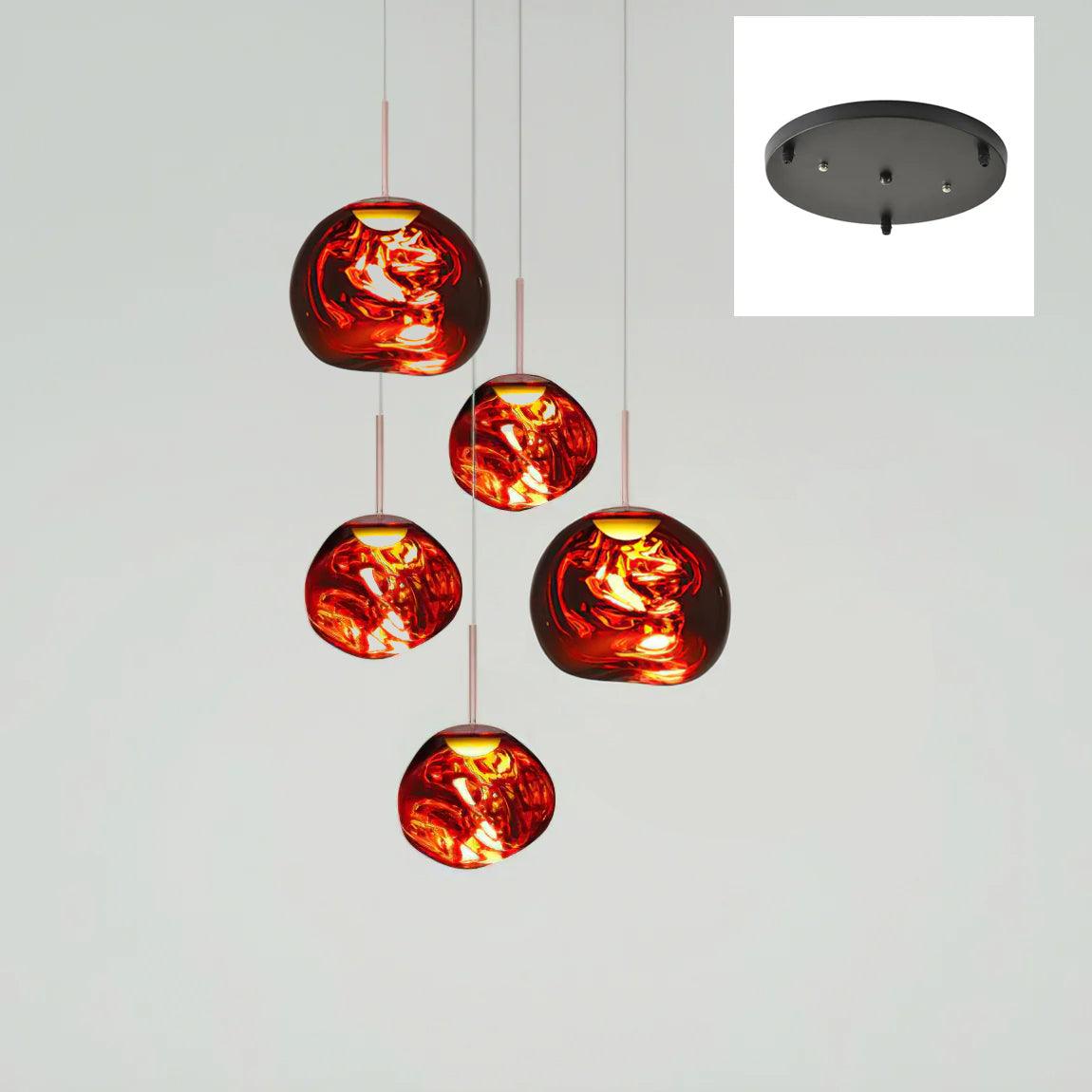 Solara Pendant Lamp Irregular Cluster Sculptural