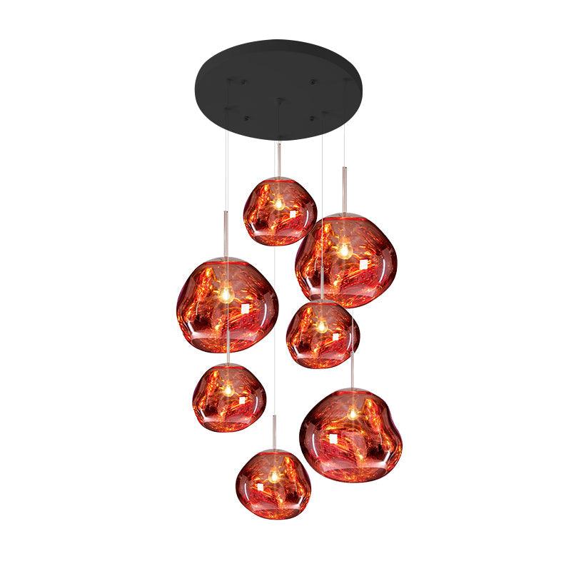 Solara Pendant Lamp Irregular Cluster Sculptural