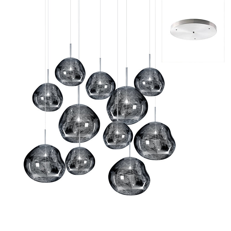 Solara Pendant Lamp Irregular Cluster Sculptural