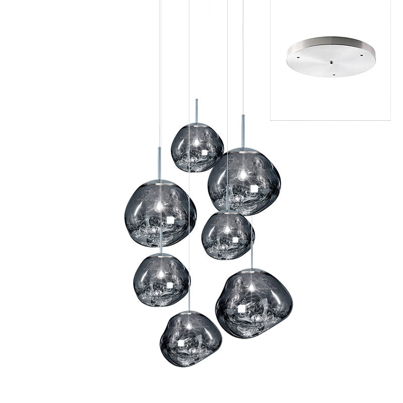 Solara Pendant Lamp Irregular Cluster Sculptural
