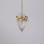 Pendant Lamp Vintage Glamour Crystal Drops