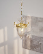 Pendant Lamp Vintage Glamour Crystal Drops