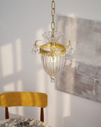 Pendant Lamp Vintage Glamour Crystal Drops