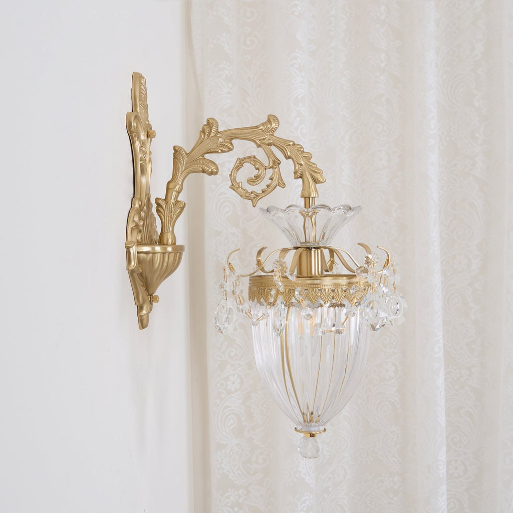 Elosia Gold Double Wall Lamp