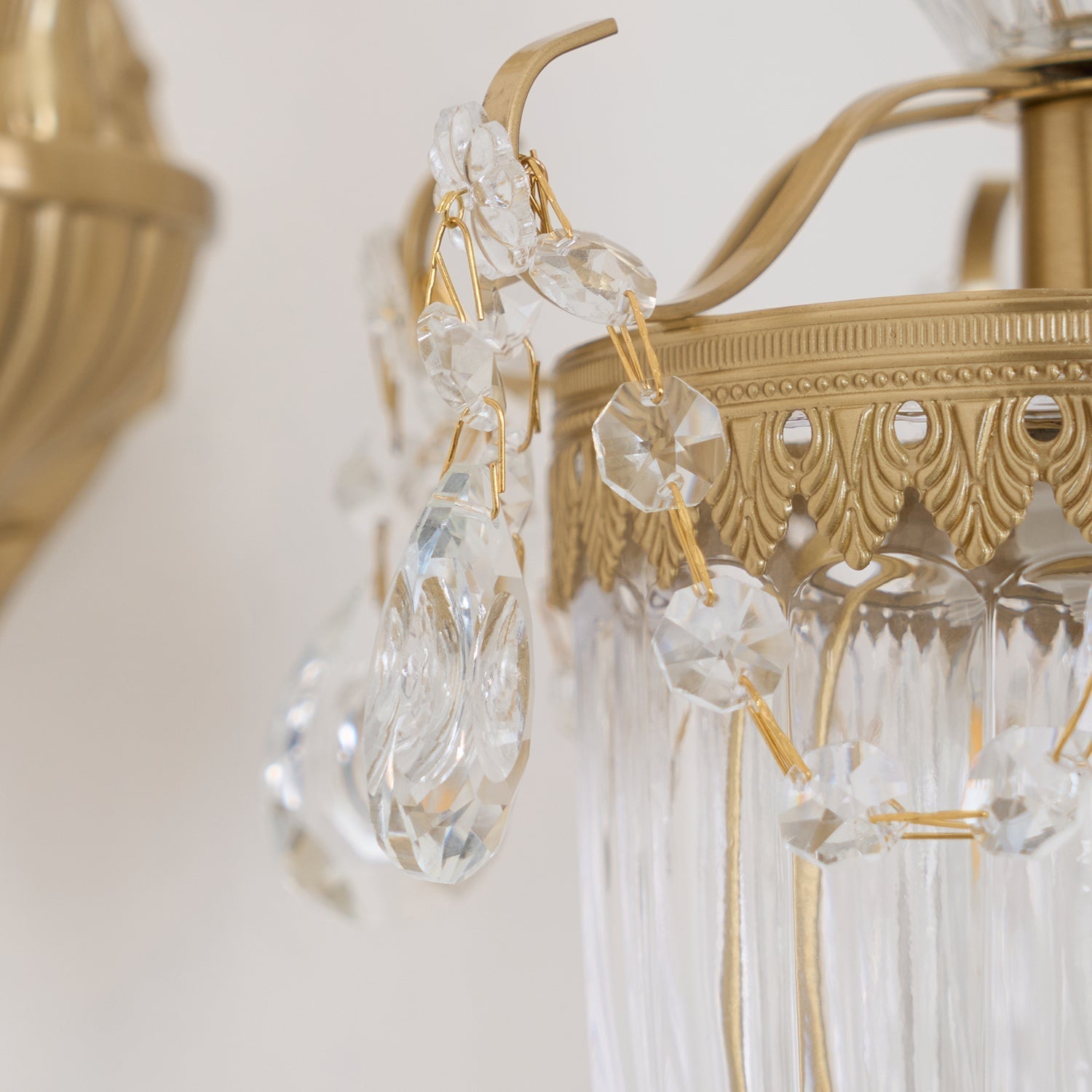 Elosia Gold Double Wall Lamp