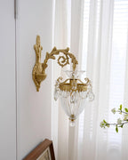 Elosia Gold Double Wall Lamp