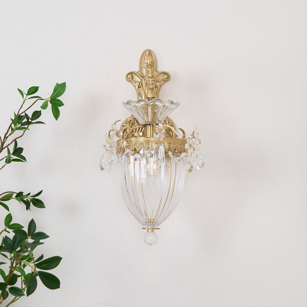 Elosia Gold Double Wall Lamp