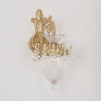 Elosia Gold Double Wall Lamp