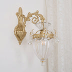 Elosia Gold Double Wall Lamp