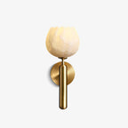 Valentina Alabaster Flowers  Wall Lamp