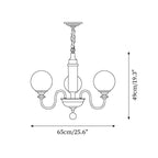 Lumivian 8-Light Globe Chandelier