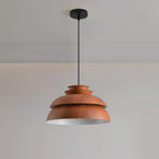 Pendant Lamp Aluminum Layered Dome Modern Minimalist