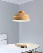 Pendant Lamp Aluminum Layered Dome Modern Minimalist