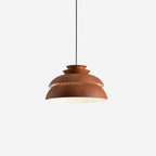 Pendant Lamp Aluminum Layered Dome Modern Minimalist