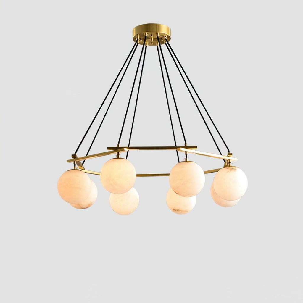 Lunara Alabaster Chandelier