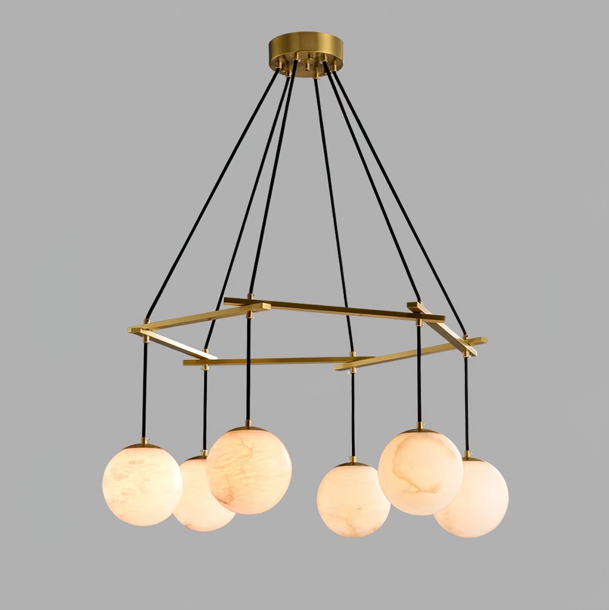 Lunara Alabaster Chandelier