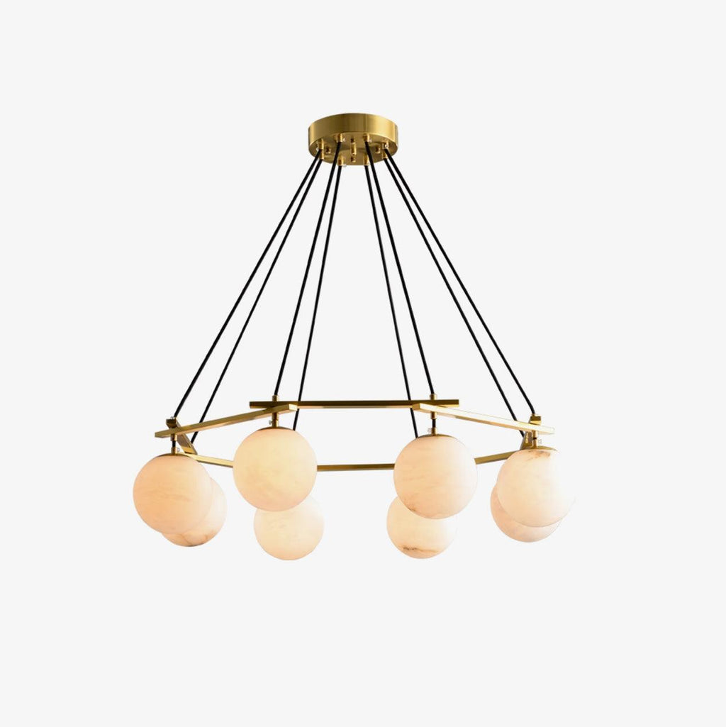 Lunara Alabaster Chandelier