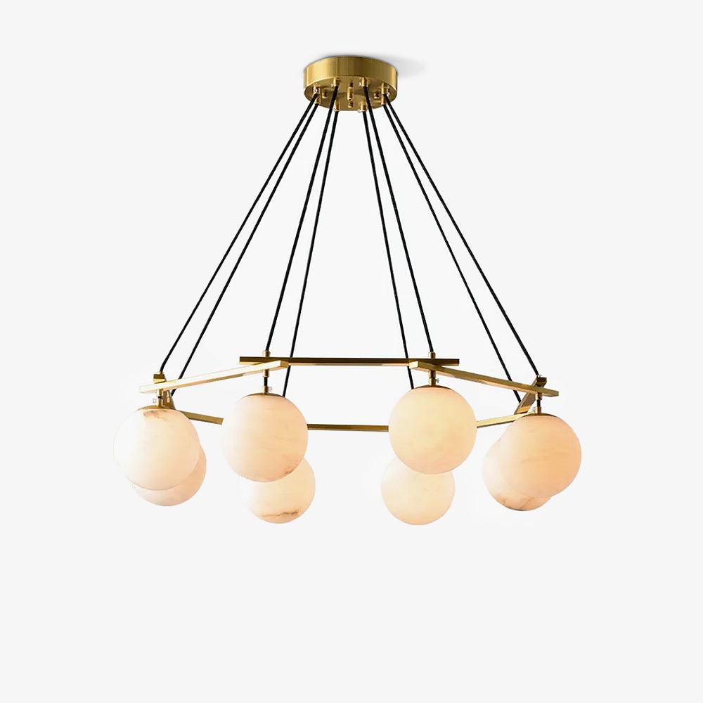 Lunara Alabaster Chandelier