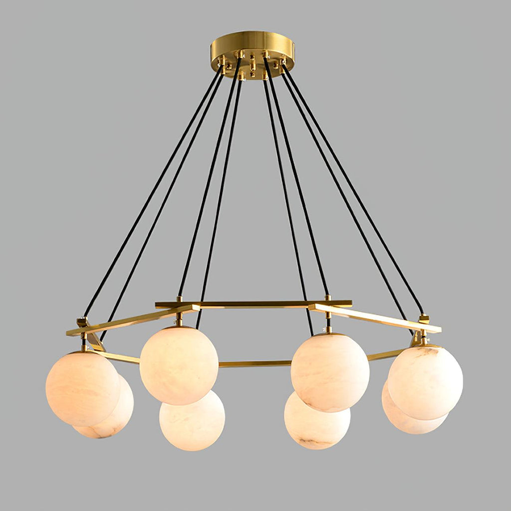 Lunara Alabaster Chandelier