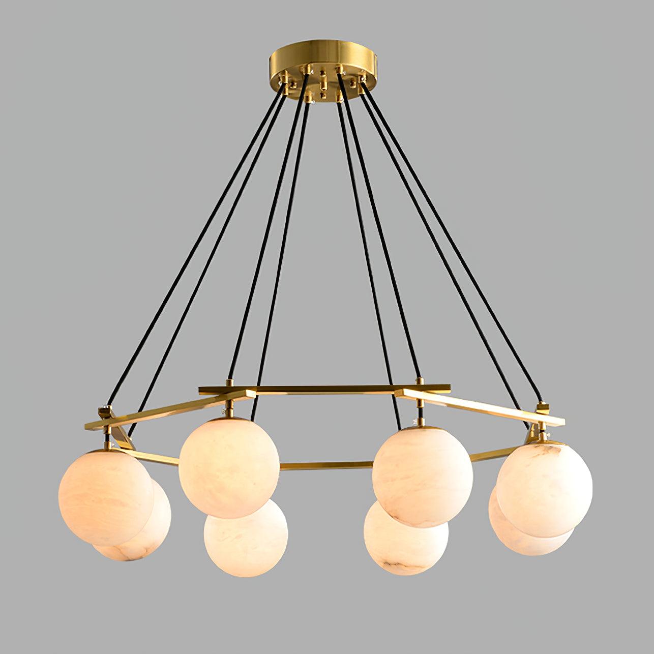 Lunara Alabaster Chandelier