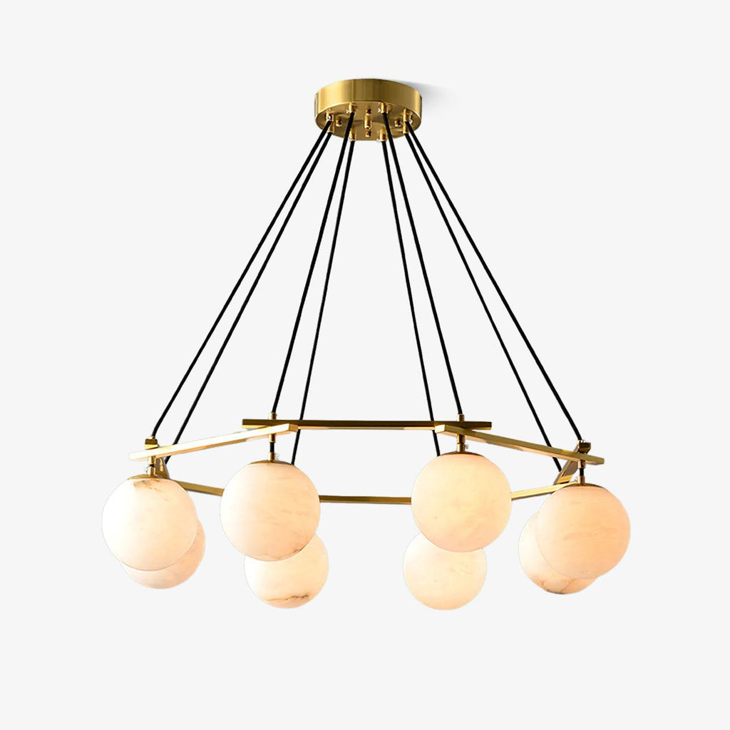 Lunara Alabaster Chandelier