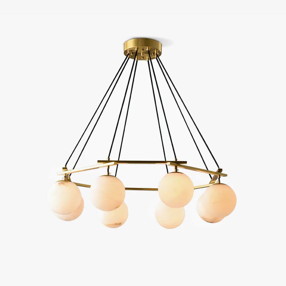 Lunara Alabaster Chandelier