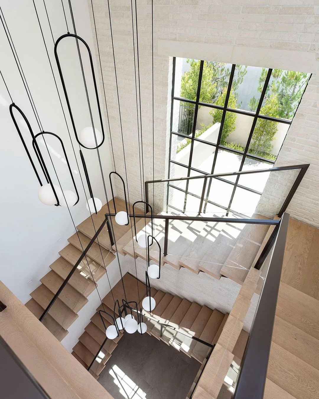 Lylorarae  Combination Glass Chandelier