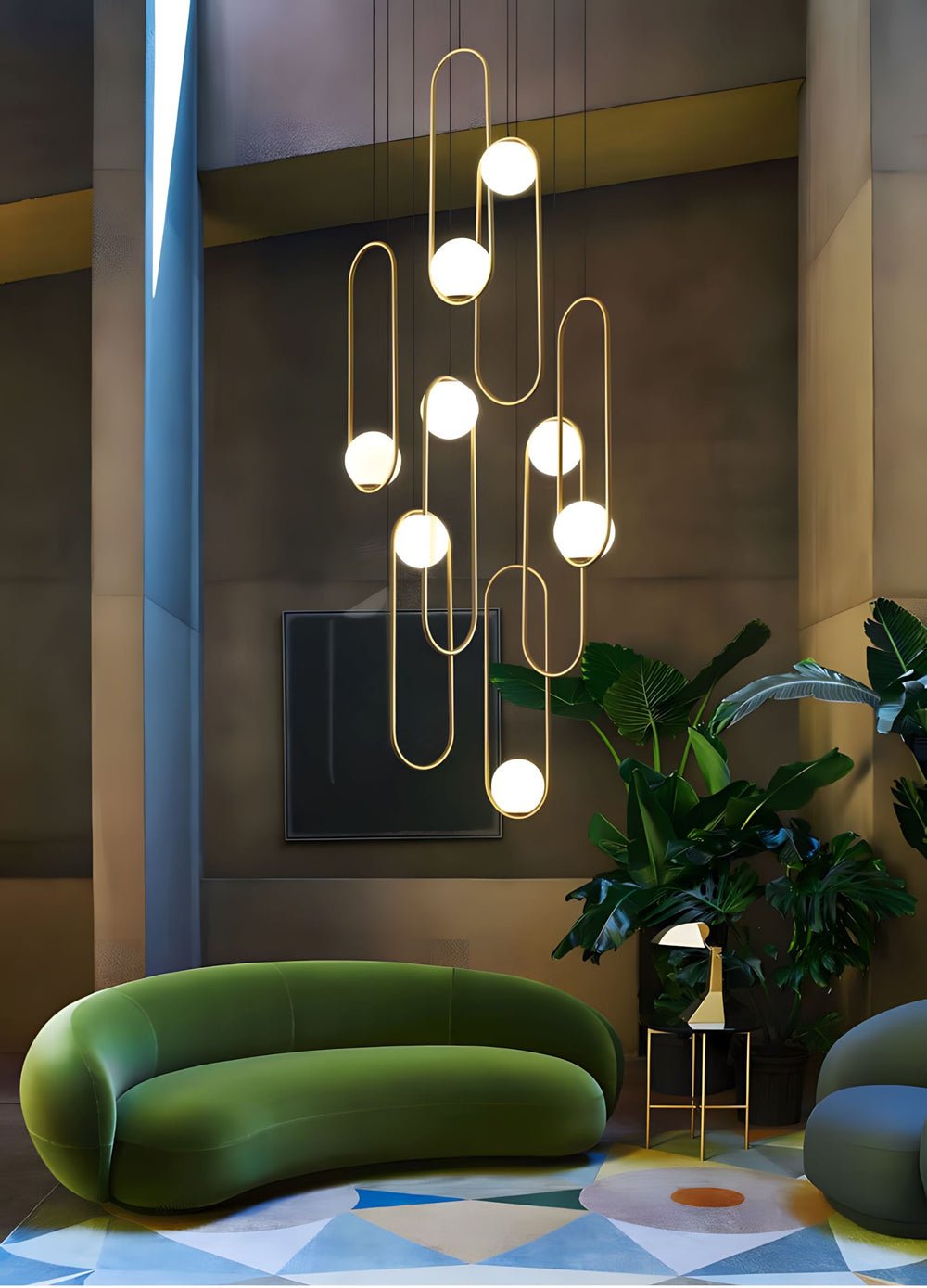 Lylorarae  Combination Glass Chandelier