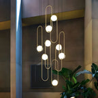 Lylorarae  Combination Glass Chandelier