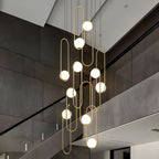 Lylorarae  Combination Glass Chandelier