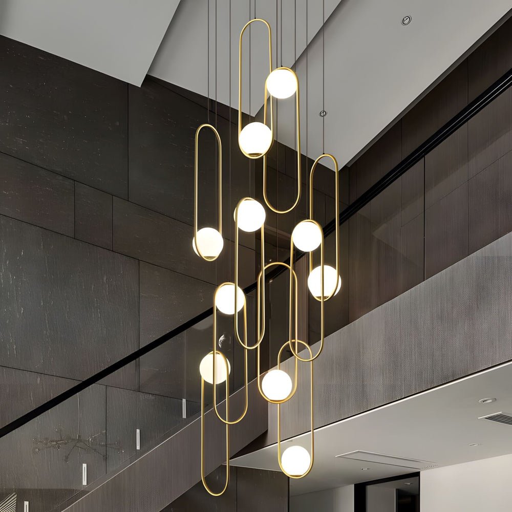 Lylorarae  Combination Glass Chandelier