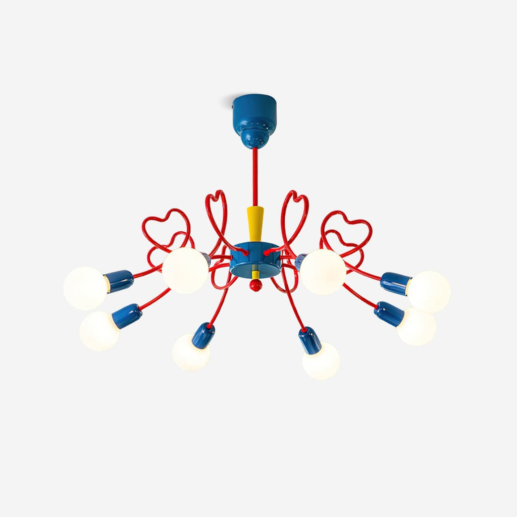 Chandelier Heart-Shaped  Playful