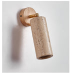 Erzorus Minimalist Travertine Wall Light