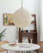 Pendant Light Hemp Rattan Sphere Bohemian