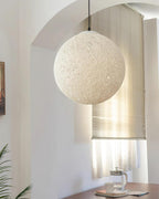 Pendant Light Hemp Rattan Sphere Bohemian