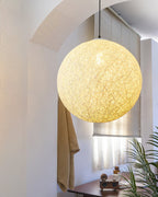 Pendant Light Hemp Rattan Sphere Bohemian