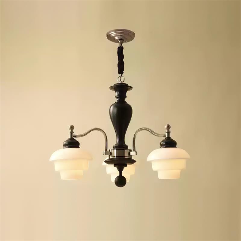 Hovian Wooden Chandelier