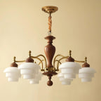 Hovian Wooden Chandelier