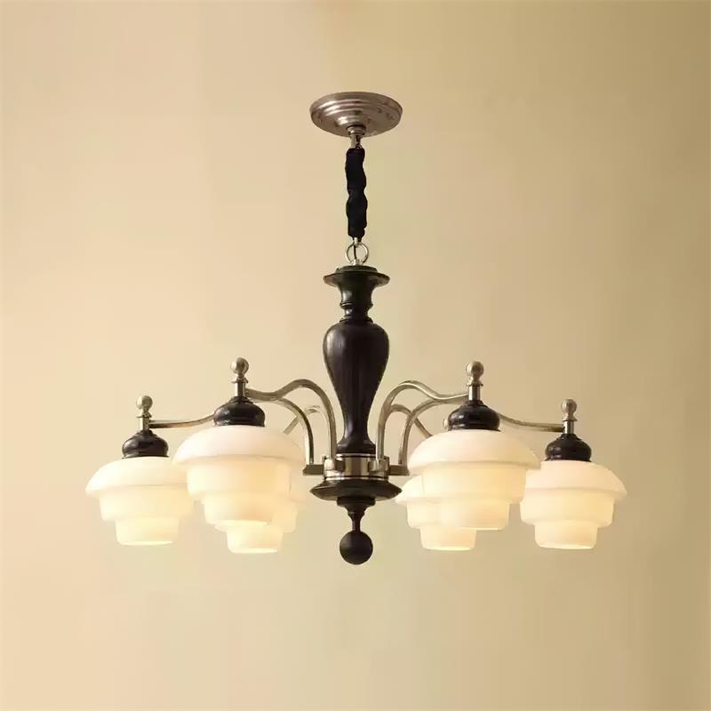 Hovian Wooden Chandelier