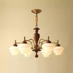 Hovian Wooden Chandelier