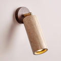 Travion Adjustable Travertine Wall Sconce
