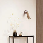 Travion Adjustable Travertine Wall Sconce
