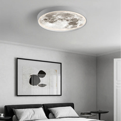 Arisha Modern Flush Mount Ceiling Light Black/White Bedroom
