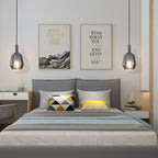Valentina Modern Glass Pendant Light Living Room