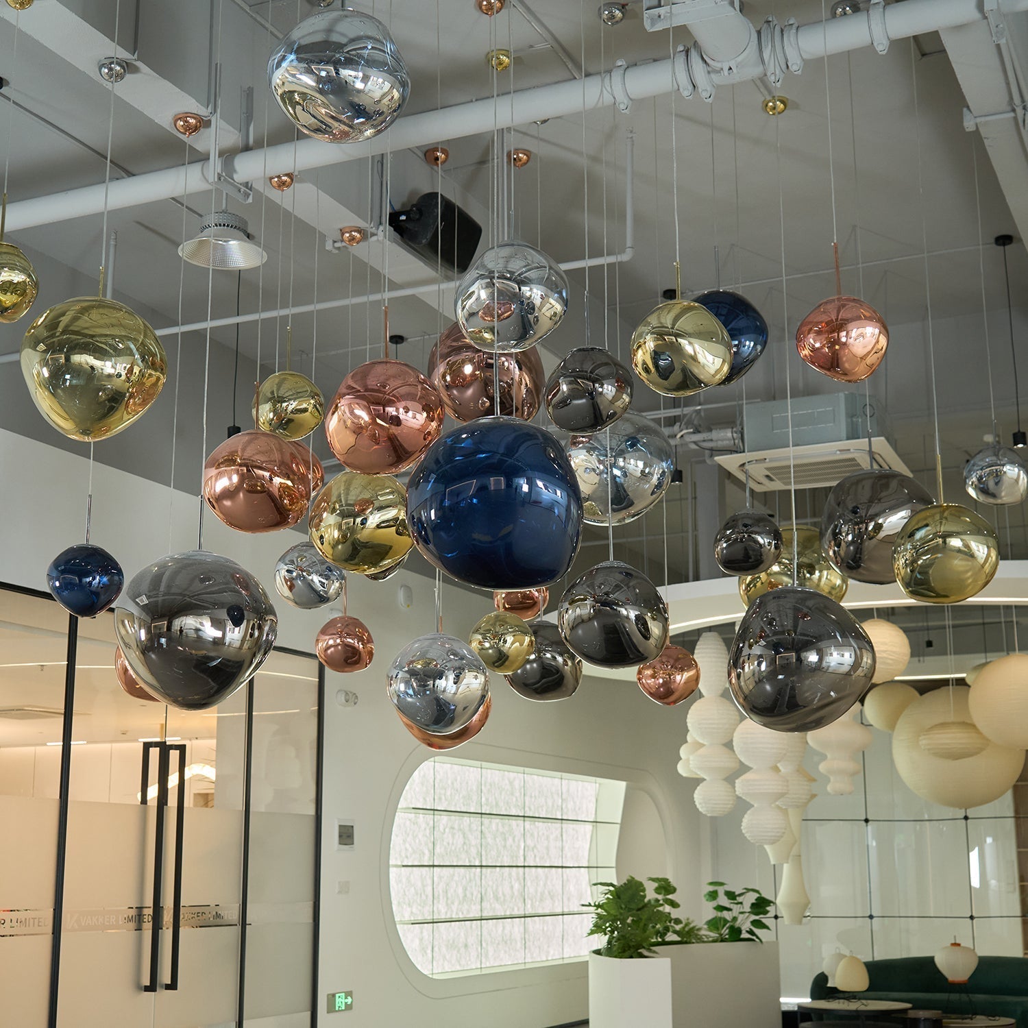 Solara Pendant Lamp Irregular Cluster Sculptural